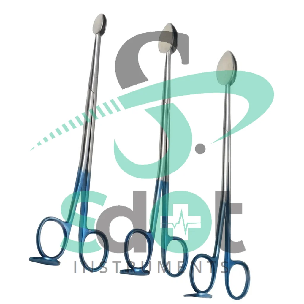 Trepsat Facial Flap dissector scissors set of 3pcs,10mm,15mm,20mm total length By SdOt Instruments