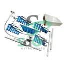 Mis Retractor System Tubular Retractor Set Blue Coat Surgery Instrument With Box By ZaBeel Industries