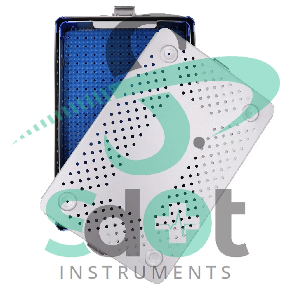 Two layer Sterilization tray case box surgical instrument Sterilize tray,us By SdOt Instruments - Image 6