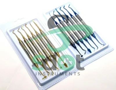 German 10 Dental Composite Filling Instrument Restorative Kit Double Ended By SdOt Instruments