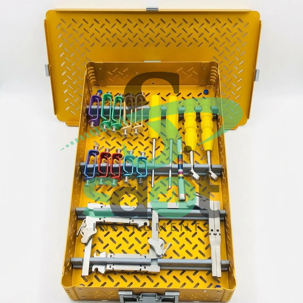 Trimline Cervical Retractor Spine Surgery Instrument System Set By SdOt Instruments