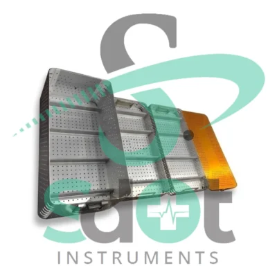 Stainless Steel Surgical Instrument Sterilization Container | Orthopedic Tray By SdOt Instruments