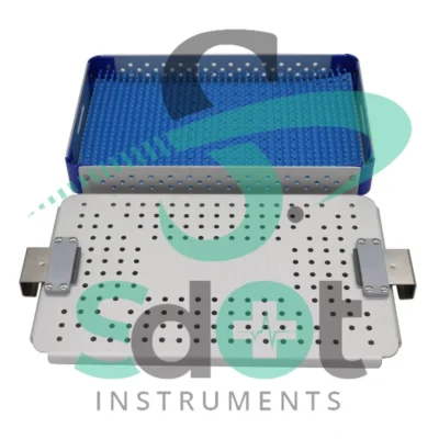 Sterilization tray disinfection box fit surgical instrument case Aluminium Alloy By SdOt Instruments