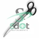 Set of 2 Supercut Mayo Scissors, 9", Curved Beveled Blades, Non-Serrated, Prem By SdOt Instruments