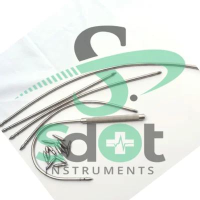 Vascular Set Fistula Tunneled Set of 17 PCS Surgical Instruments By SdOt Instruments