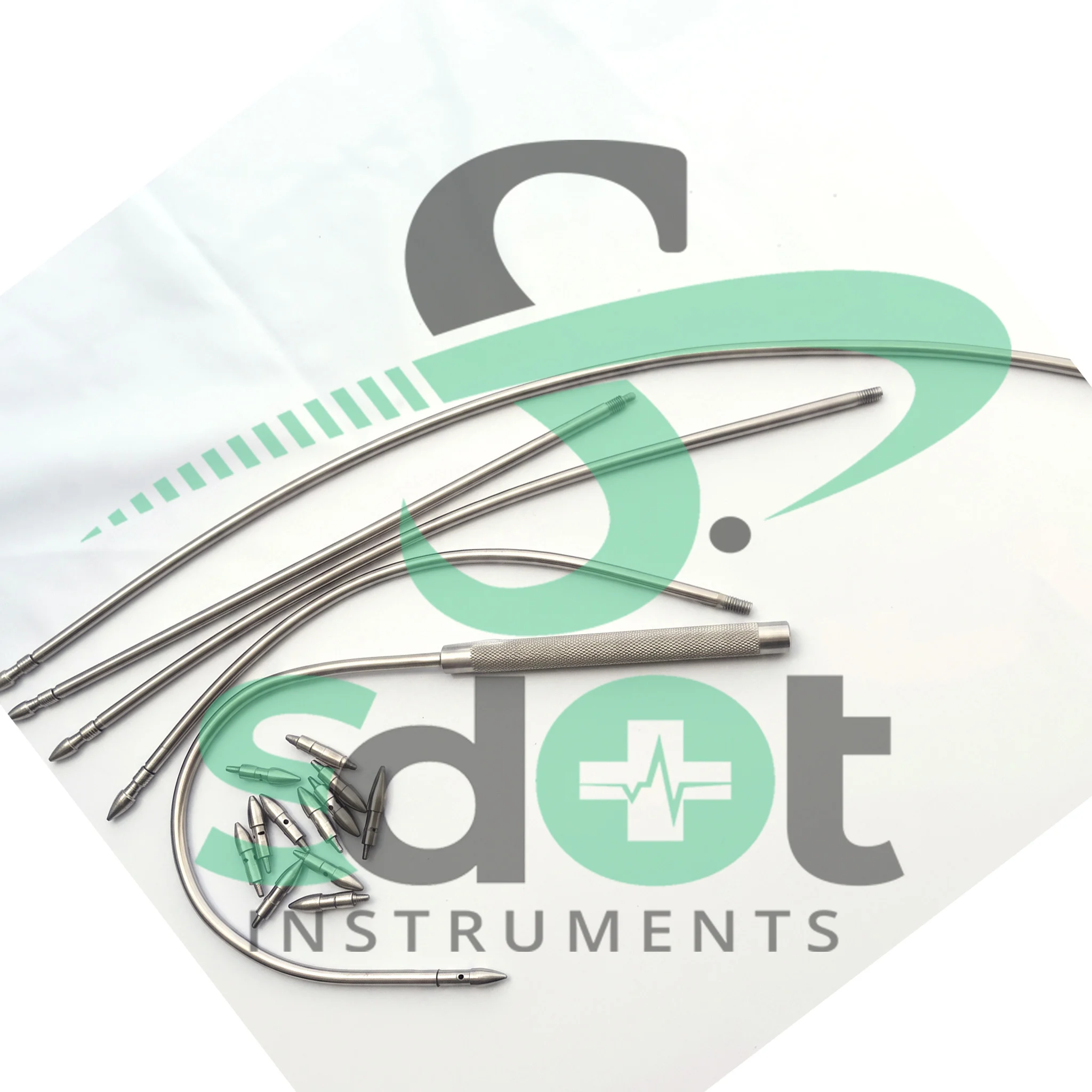 Vascular Set Fistula Tunneled Set of 17 PCS Surgical Instruments By SdOt Instruments
