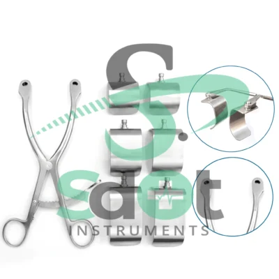 Kolbel Retractor Set with 6 blade for Shoulder Repair By SdOt Instruments
