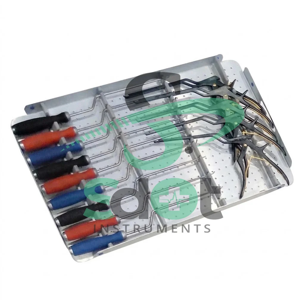 New Mis Tubular Retractor Metrex Retractor system with instruments Sterilize-Box1 By SdOt Instruments - Image 5