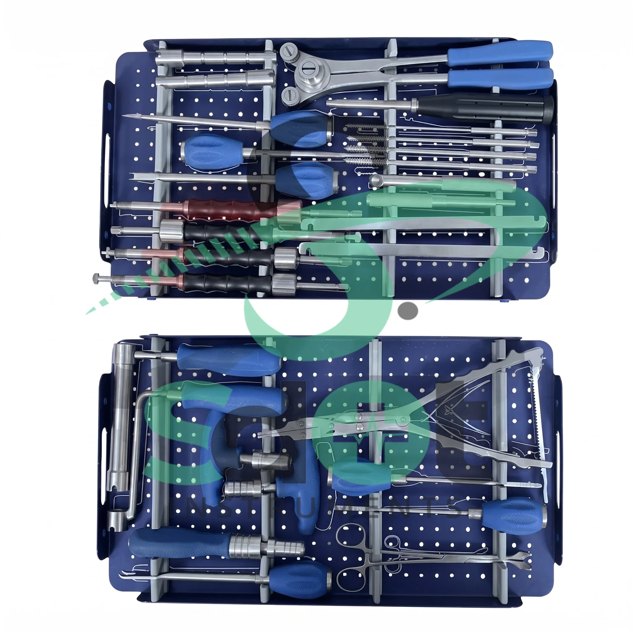 SPINE SURGERY INSTRUMENTS SET WITH ALUMINIUM BOX By SdOt Instruments - Image 3