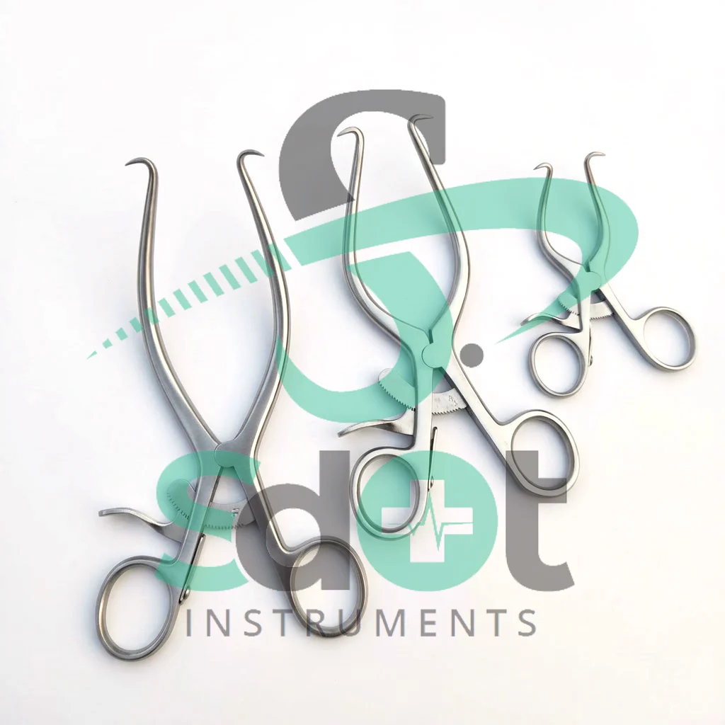 3 Pcs Gelpi Retractors 3.5", 5.5", 7" Sharp Point Surgical Veterinary Instrument By SdOt Instruments - Image 5