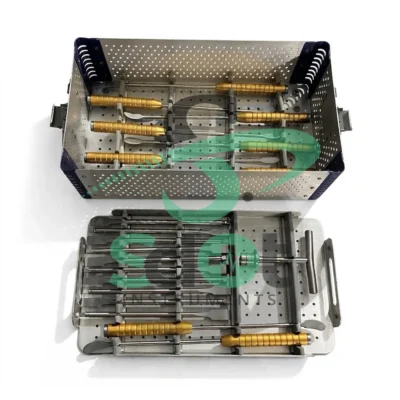 Set instrument for PLIF & TLIF Cage high best quality Spinal Surgery Orthopedic By SdOt Instruments