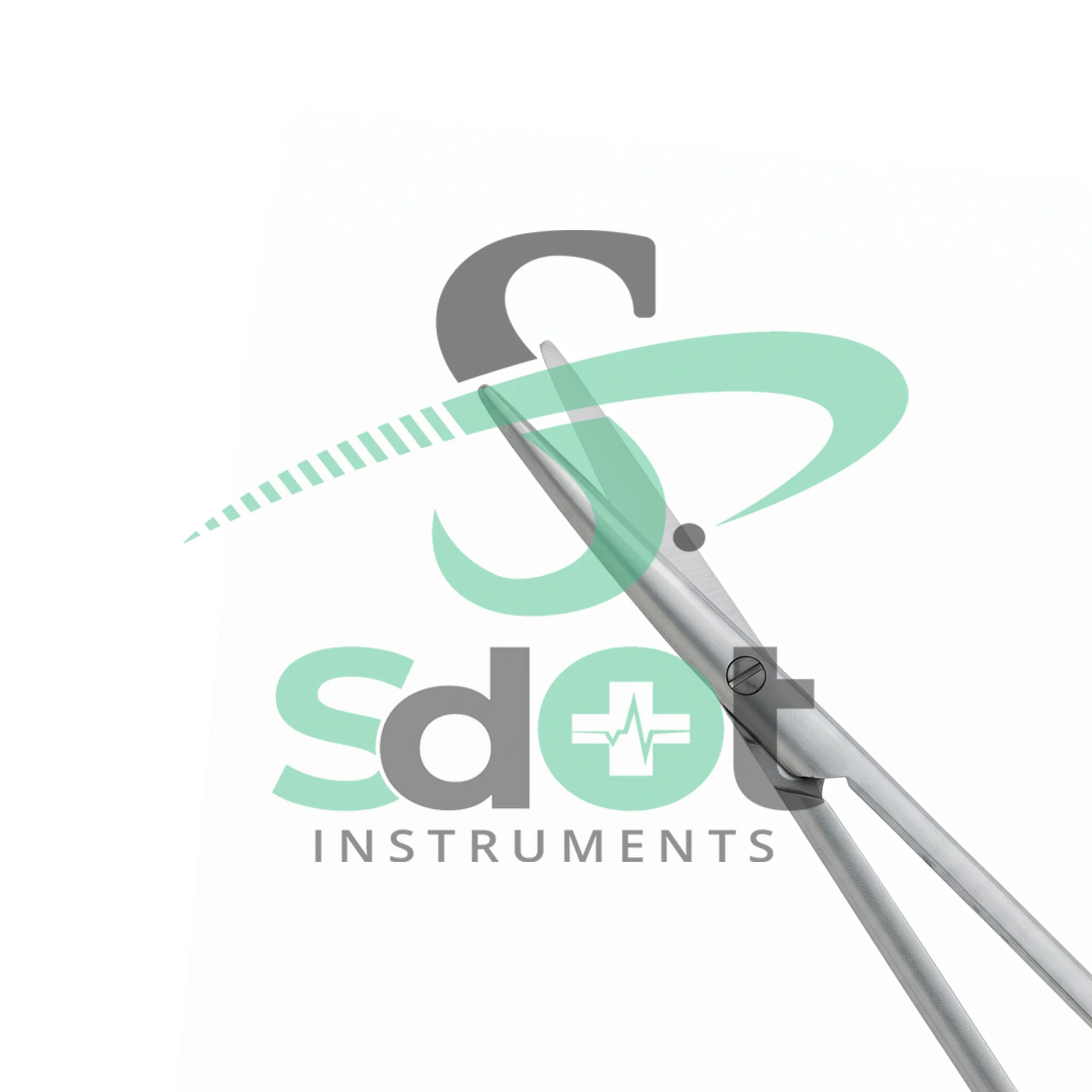 Set of 2 TC Strabismus Scissors, 4.5", Curved Blades, Premium By SdOt Instruments - Image 3