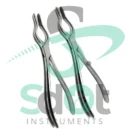 Walsham Septum Straightening Forceps Straight 9'' Set Of 2PCS Plastic Surgery By SdOt Instruments