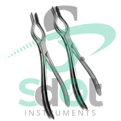 Walsham Septum Straightening Forceps Straight 9'' Set Of 2PCS Plastic Surgery By SdOt Instruments