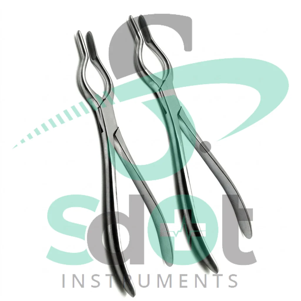 Walsham Septum Straightening Forceps Straight 9'' Set Of 2PCS Plastic Surgery By SdOt Instruments