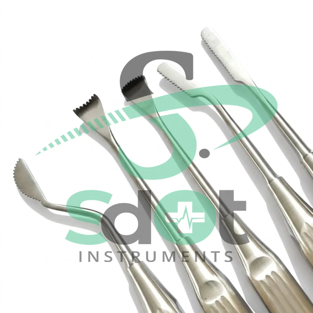 Tashan Cakir Micro Nasal Saw, Set of 5 Pcs Of Rhinoplasty Saw Instruments By SdOt Instruments - Image 5