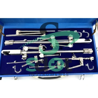 Thompson Retractor Complete Set Surgical Instrument Set Stainless Steel With Box By SdOt Instruments
