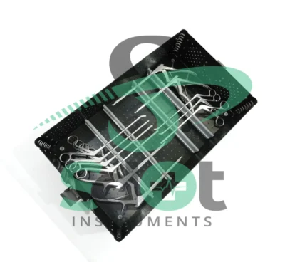 Orthopedic Cervical Spinal Surgery Instrument Set With Aluminum Box High Quality By SdOt Instruments