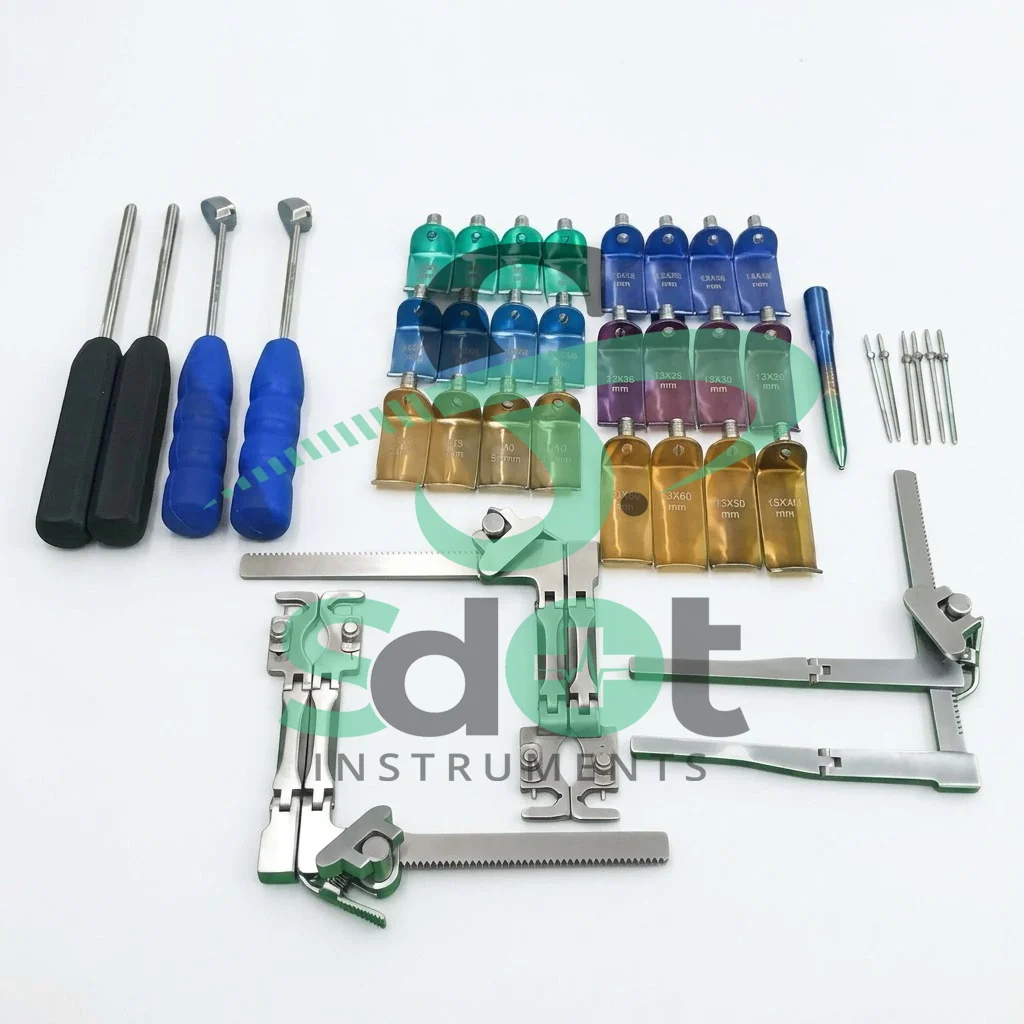 New Trim Line Cervical Retractor Spine System Instrument Set With Box By SdOt Instruments - Image 4