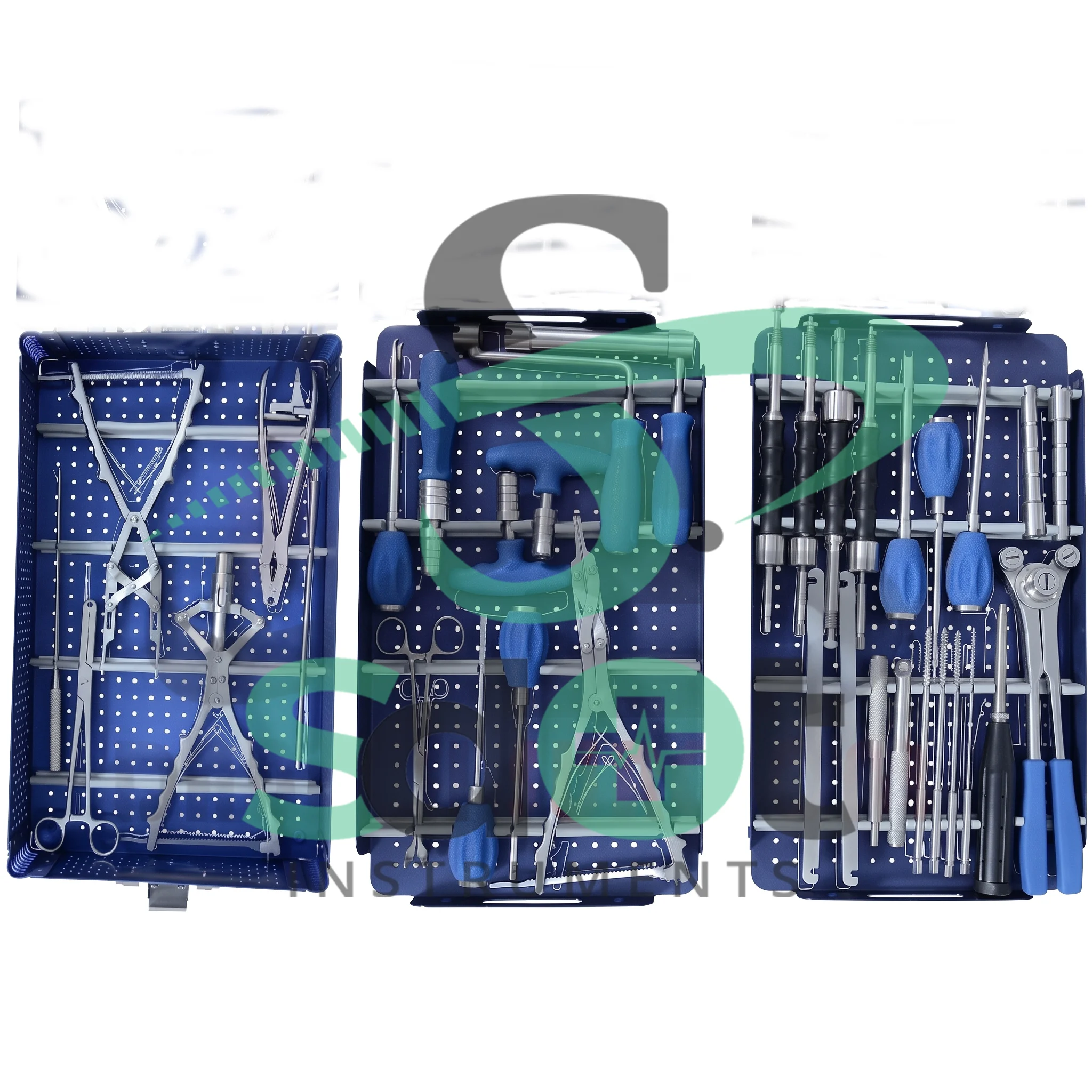 SPINE SURGERY INSTRUMENTS SET WITH ALUMINIUM BOX By SdOt Instruments - Image 4