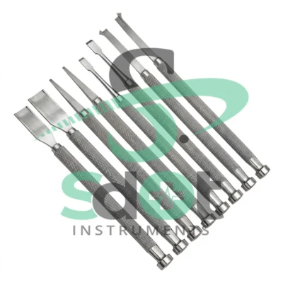 Tebbetts Rhinoplasty Nasal Osteotomes Set of 8 Pcs By SdOt Instruments