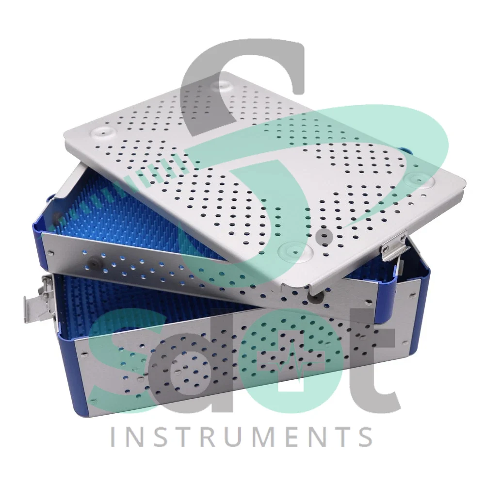 Sterilization Box Sterilization Tray Case Surgical Instruments Aluminium Box By SdOt Instruments - Image 2