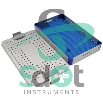 Sterilization tray case for Surgical Instruments Sterilize box Aluminum alloy#1 By SdOt Instruments