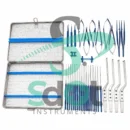 Micro surgery instruments set Neuro Surgical Titanium coated Instrument By SdOt Instruments