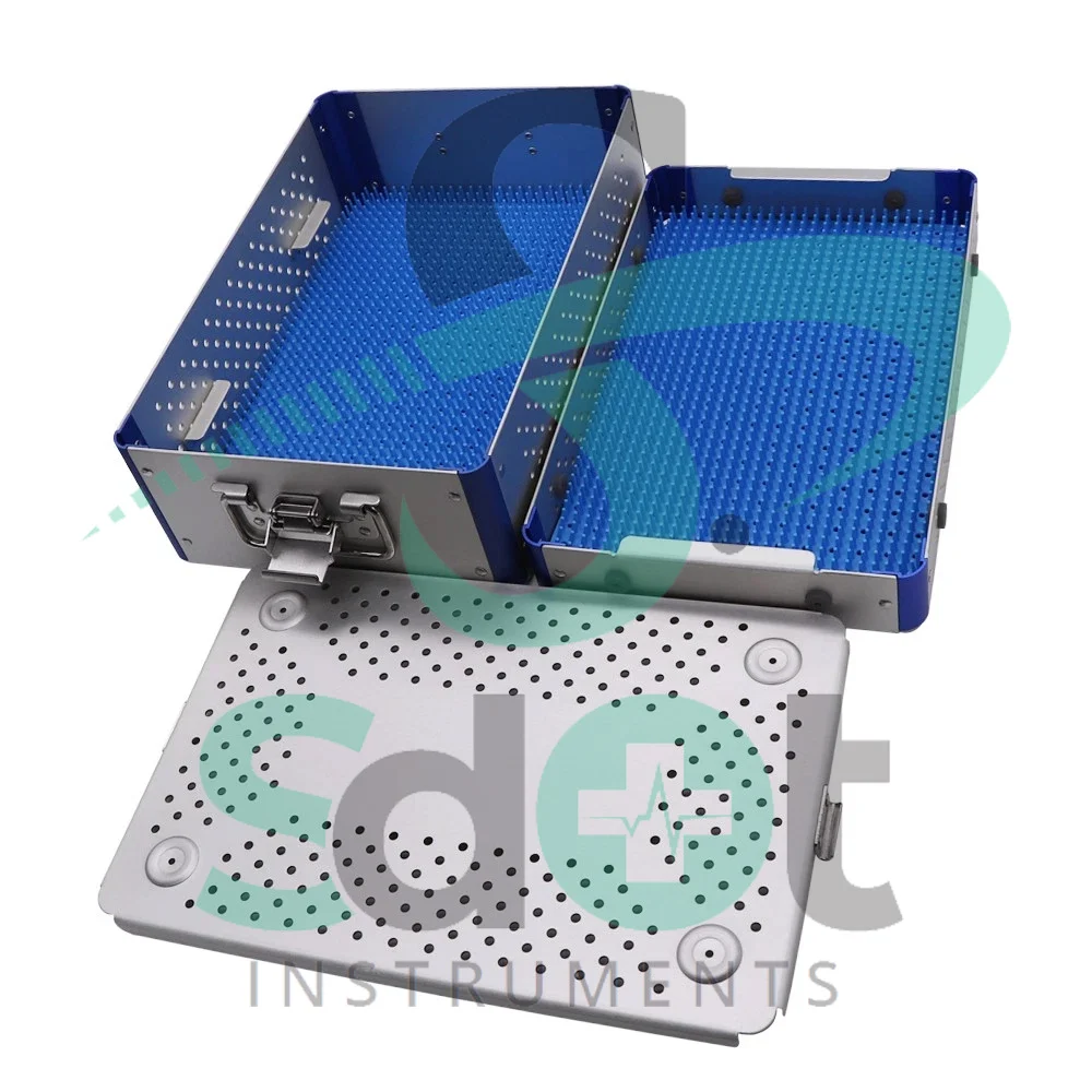 Sterilization Box Sterilization Tray Case Surgical Instruments Aluminium Box By SdOt Instruments - Image 4