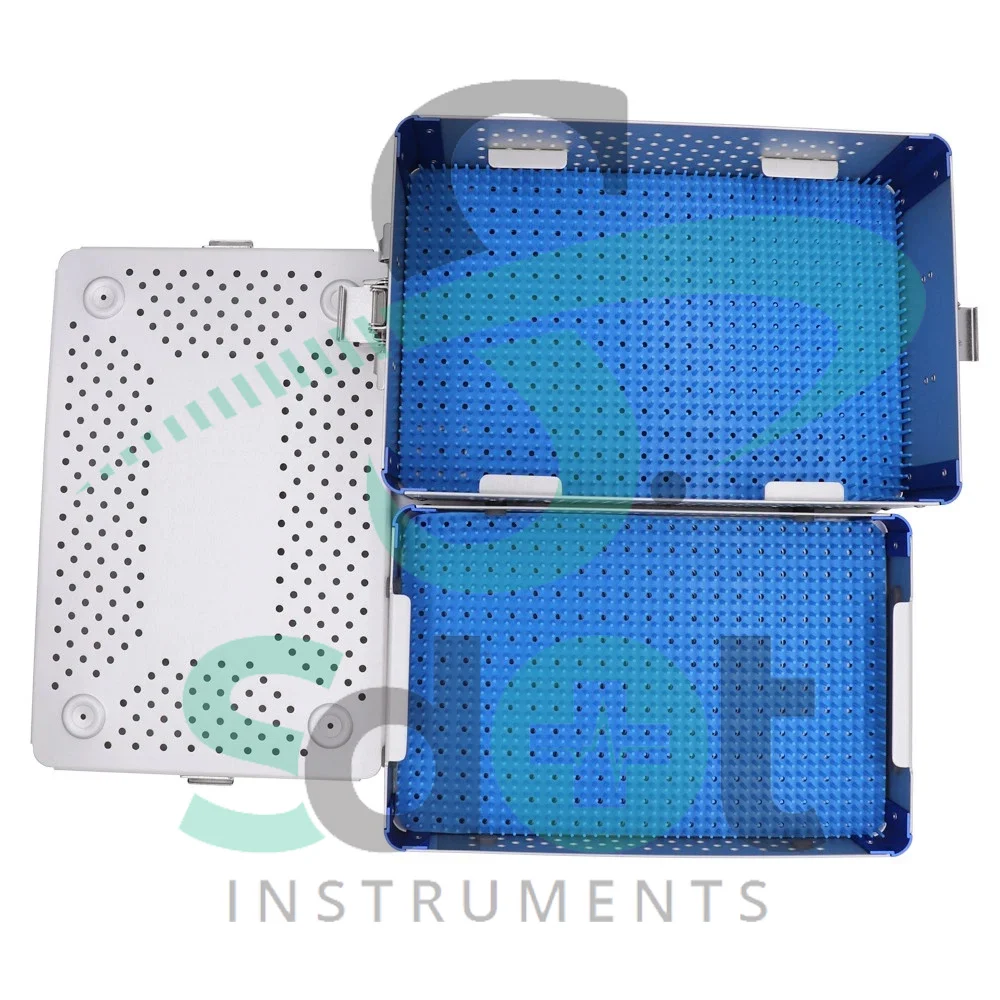 Sterilization Box Sterilization Tray Case Surgical Instruments Aluminium Box By SdOt Instruments - Image 6