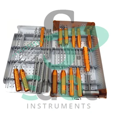 Unilateral Biportal Endoscopic UBE Spine Surgery Instrument Set By SdOt Instruments