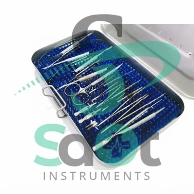 Basic Hand Surgery Set of Micro Surgical Instruments With case By SdOt Instruments