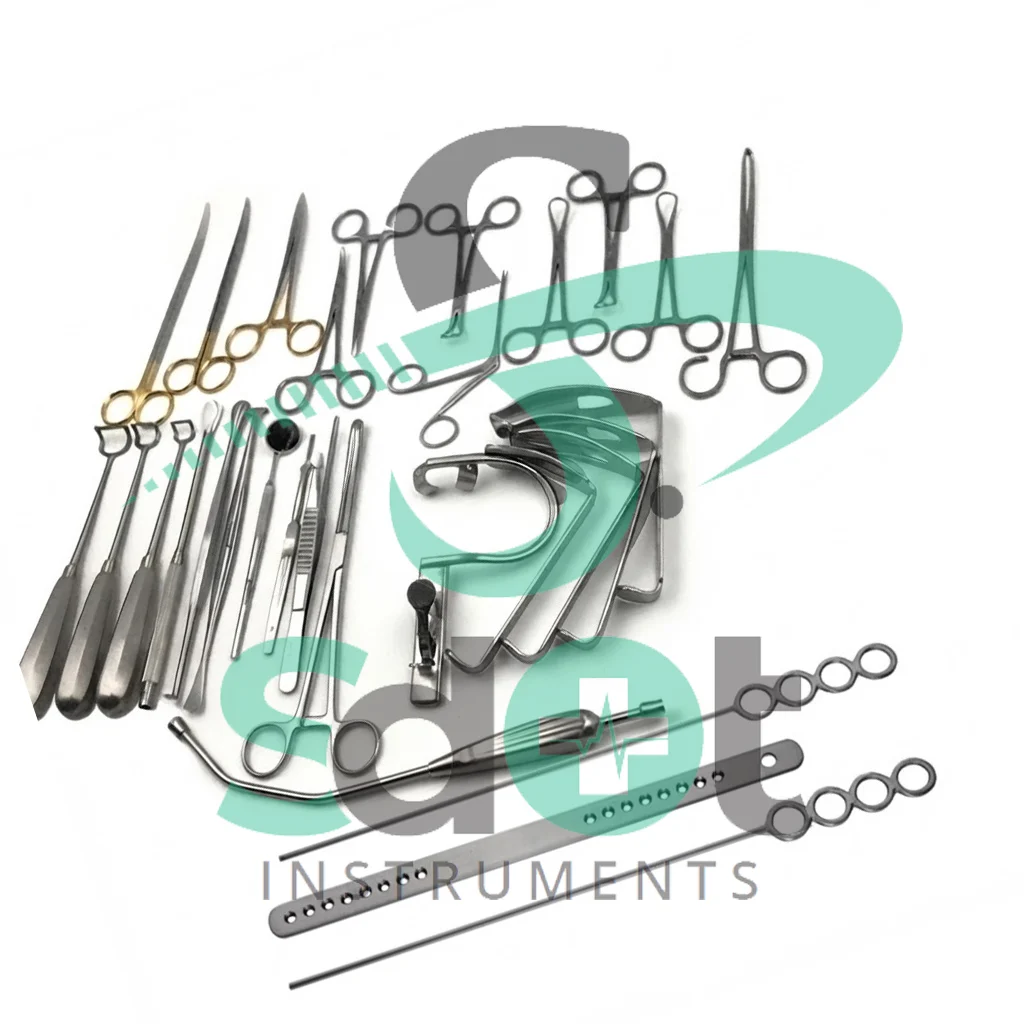Basic Orthopedic Surgery Set of 25 PCS of Surgical Instruments With Box By SdOt Instruments - Image 4